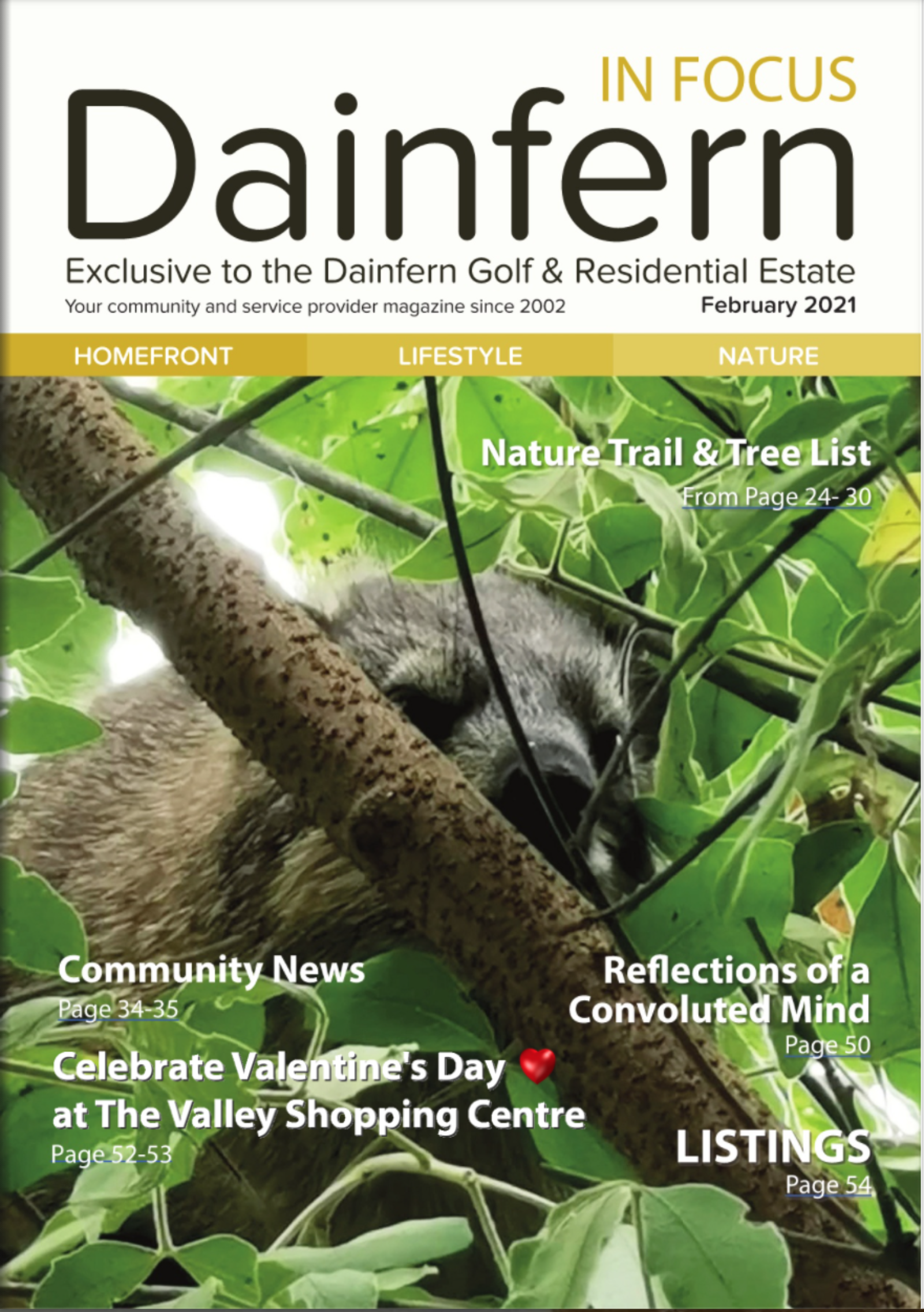 In Focus your community magazine – Dainfern Nature Association February 2021