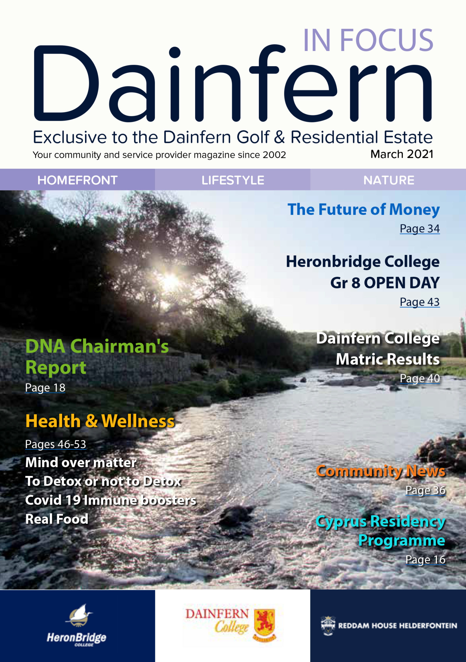 In Focus your community magazine – Dainfern Nature Association March 2021