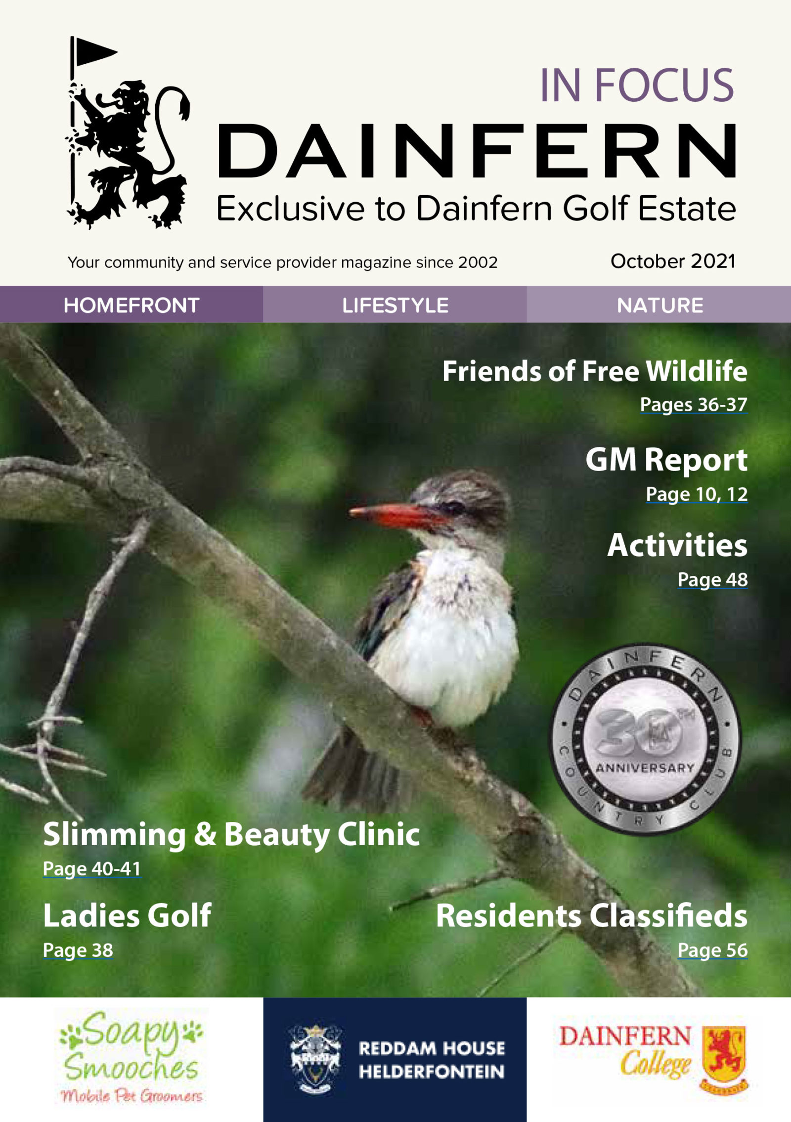 In Focus your community magazine – Dainfern Nature Association October 2021