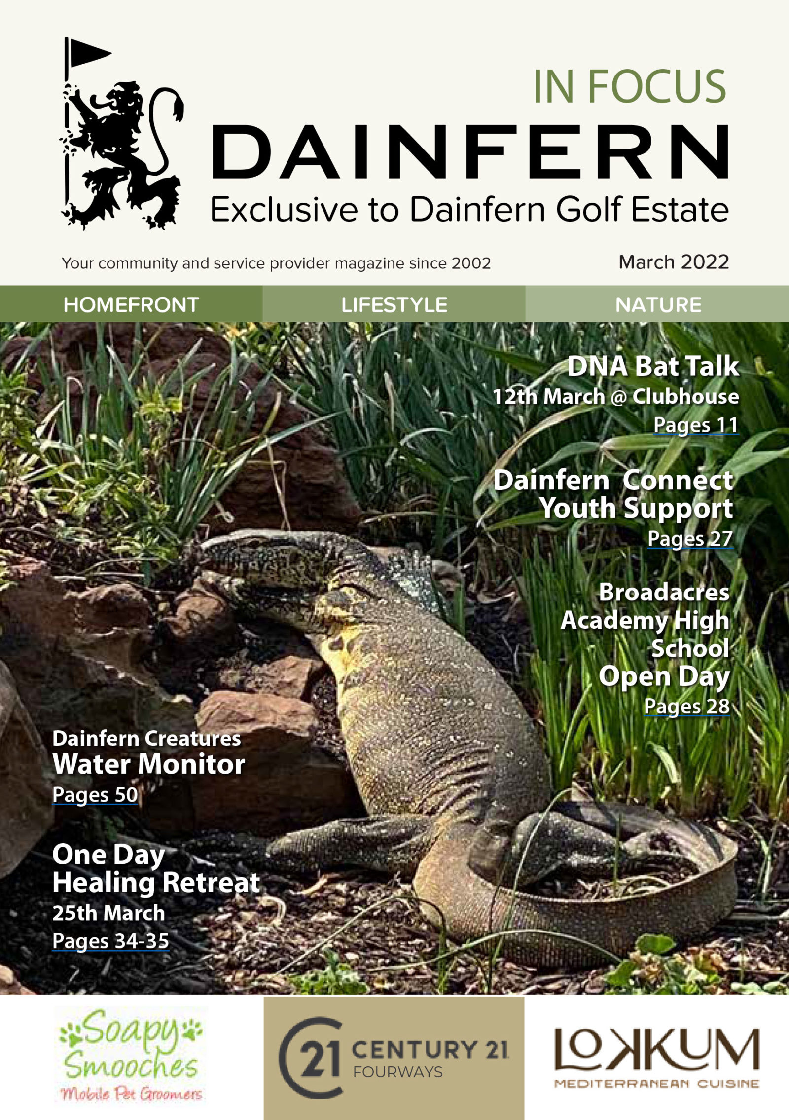 In Focus your community magazine – Dainfern Nature Association March 2022