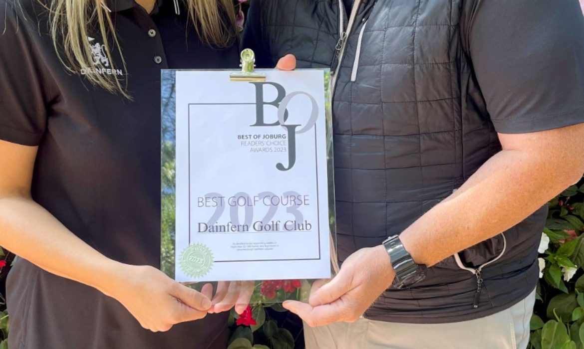 Dainfern Golf Estate Celebrates prestigious recognition as Best Golf Course in Joburg 2023