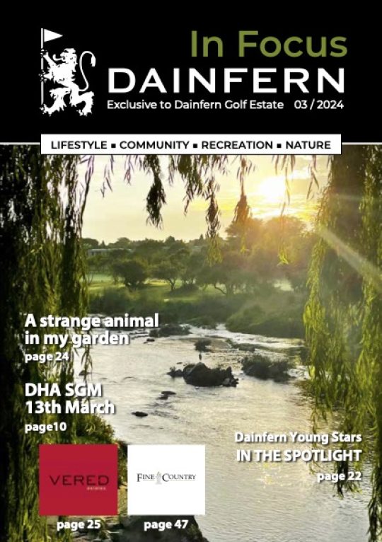 In Focus your community magazine – Dainfern Nature Association March 2024